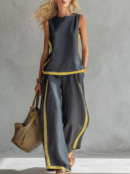 Monika | Elegant Linen Set