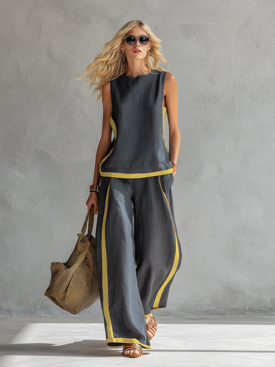 Monika | Elegant Linen Set