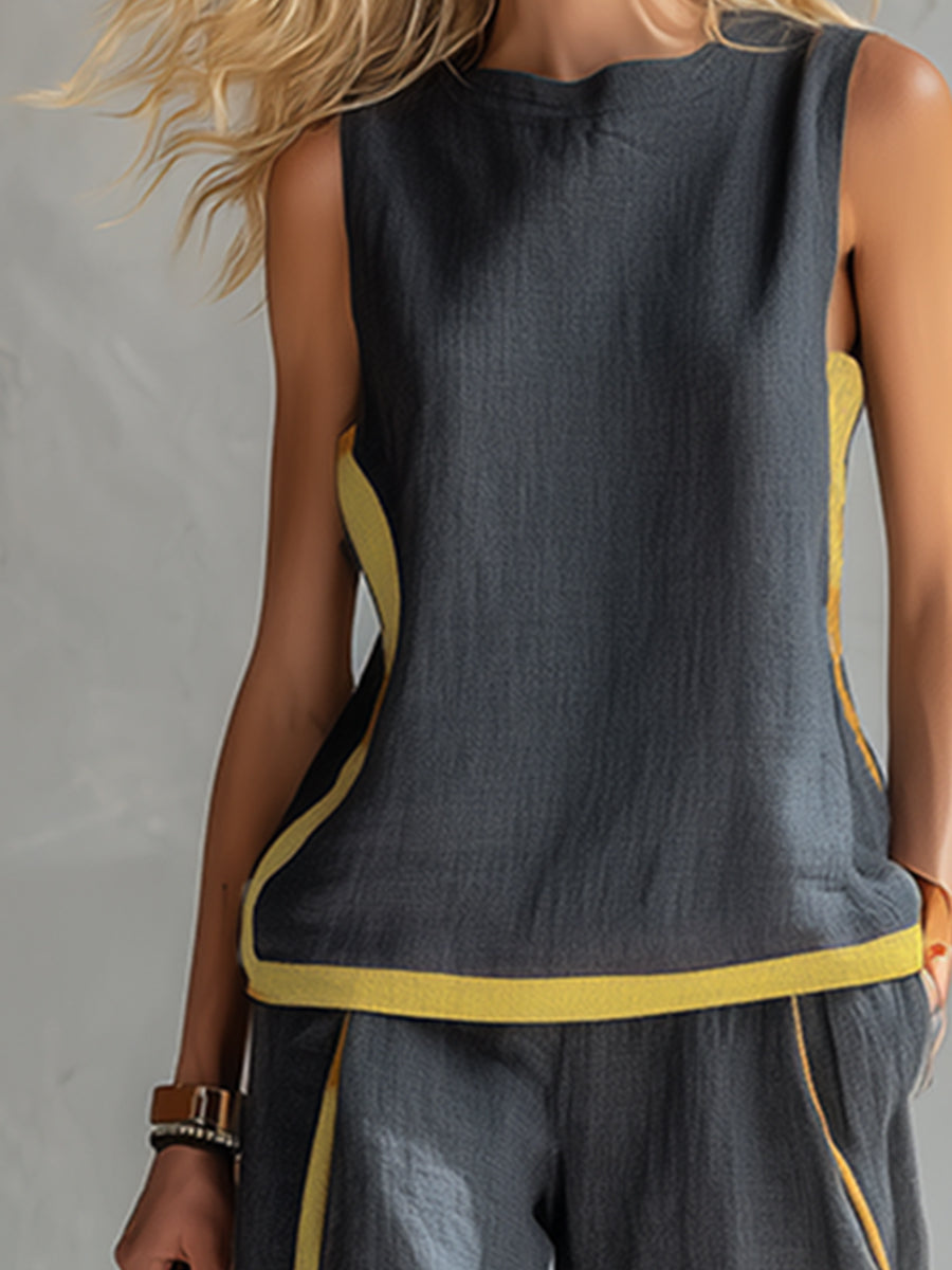 Monika | Elegant Linen Set