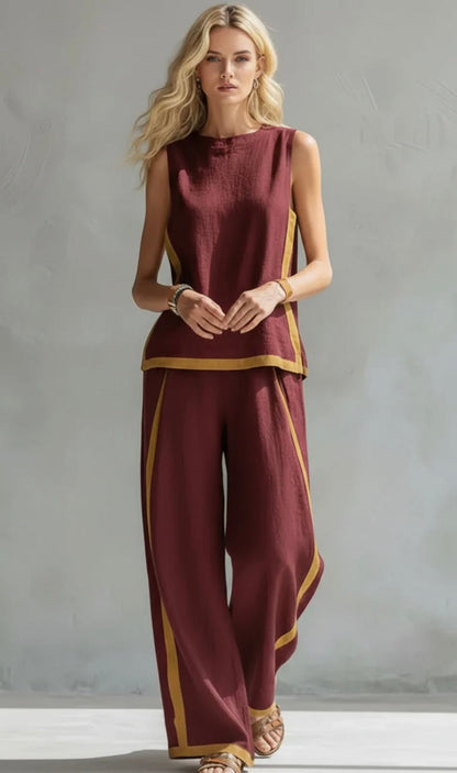 Monika | Elegant Linen Set