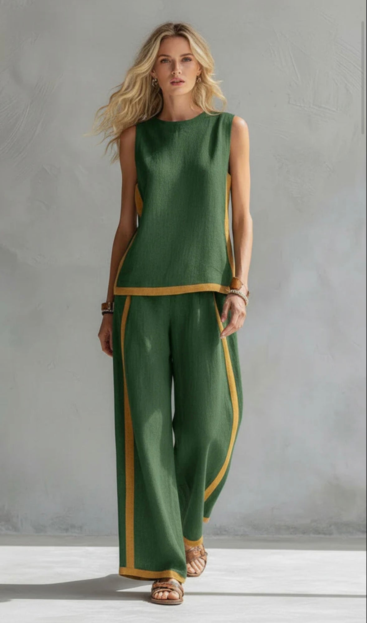 Monika | Elegant Linen Set