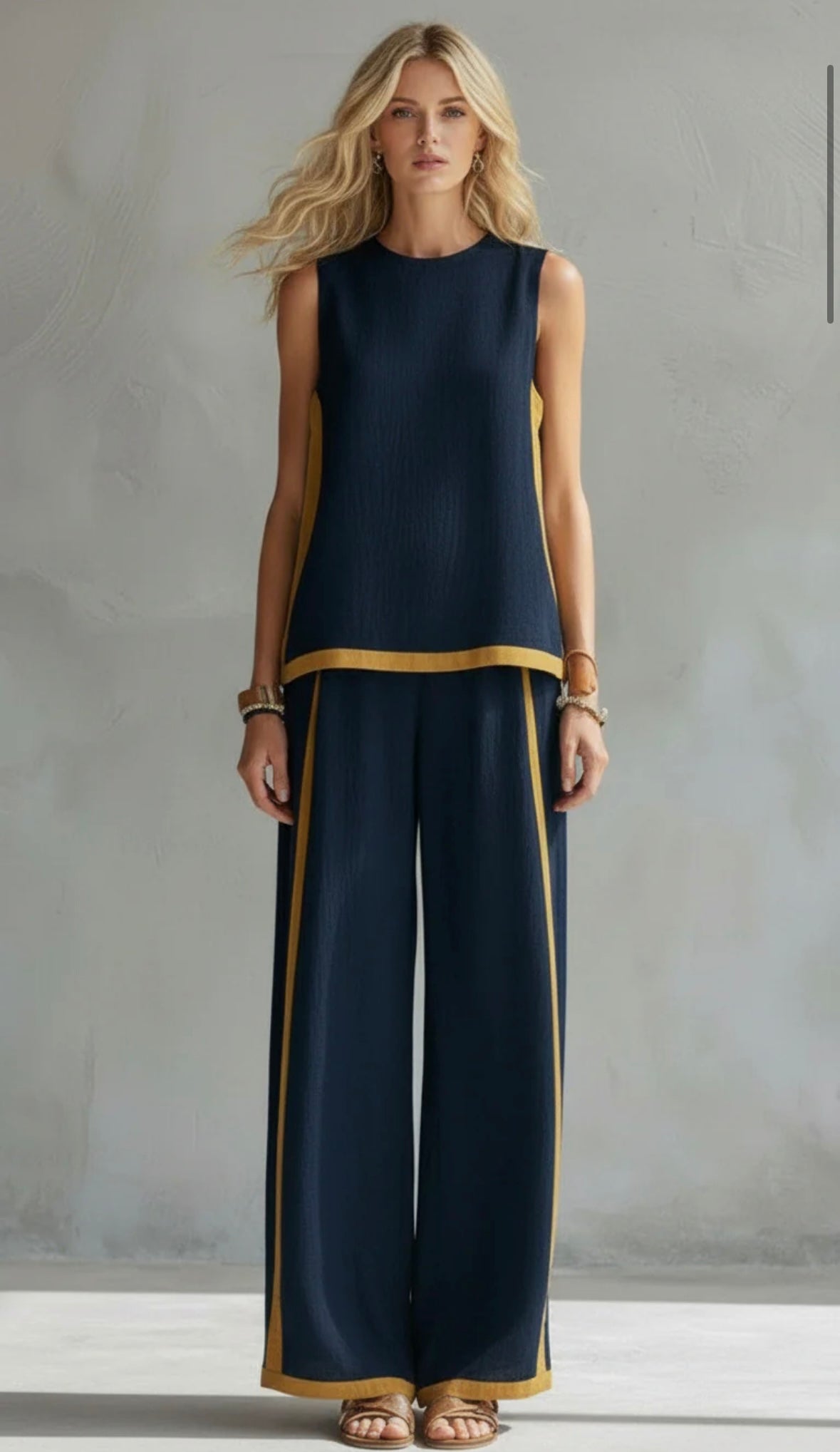 Monika | Elegant Linen Set