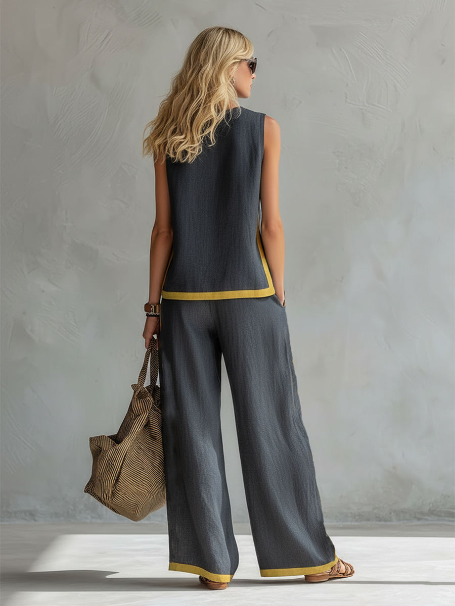 Monika | Elegant Linen Set