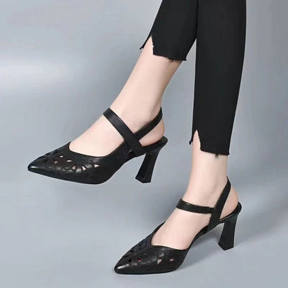 Soft Leather High Heels