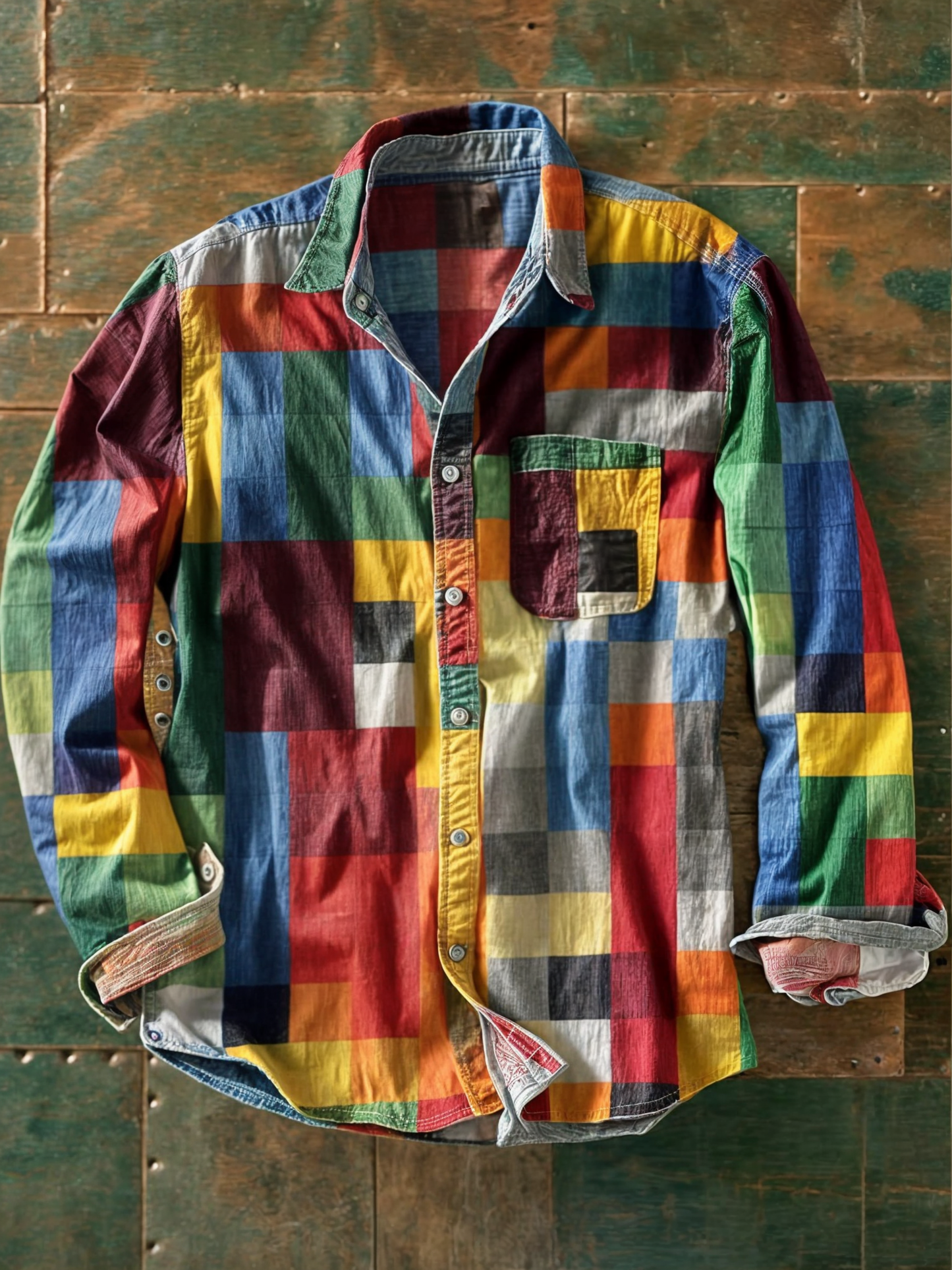 Virgil | Elegant blouse with practical pocket