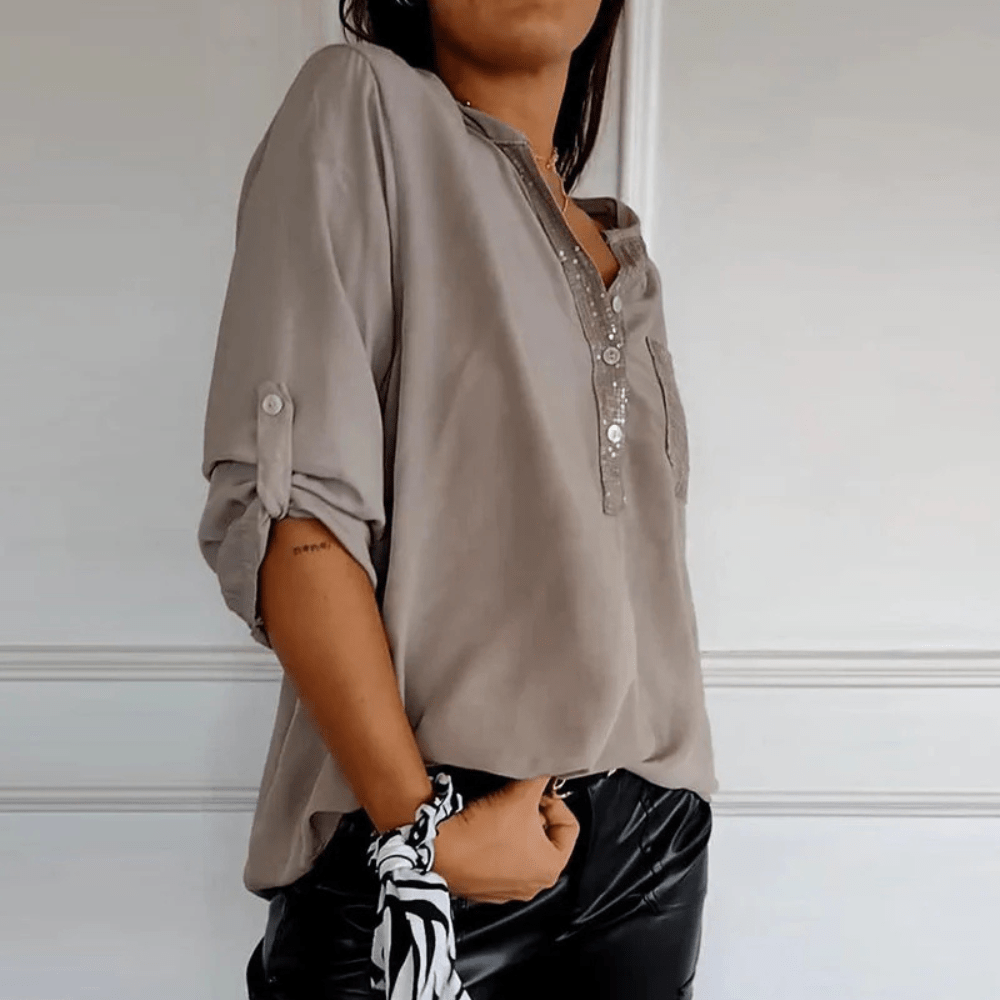 Kevia - Shirt with Soft Texture
