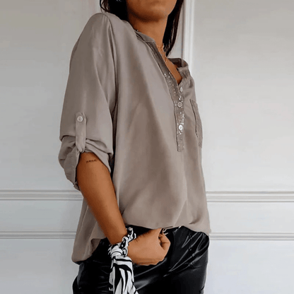 Kevia - Shirt with Soft Texture
