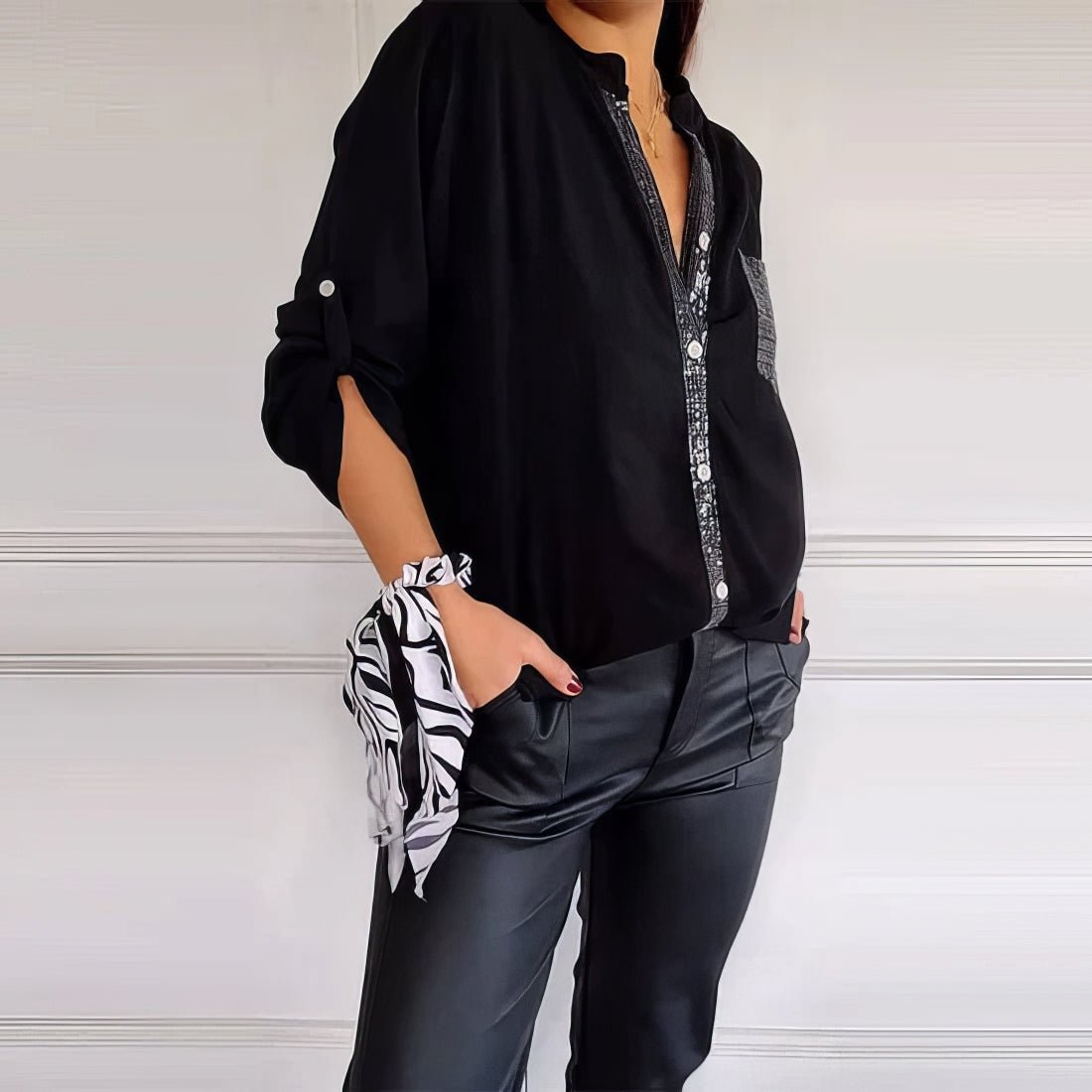 Kevia - Shirt with Soft Texture